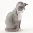 Ingeborg Plockross Irminger (20th Century) Sitting Cat #2454 11 cm