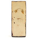 ヘルムート・シャフェナッカー  カラフルなツルの陶板  23cm  1960年代 (2)