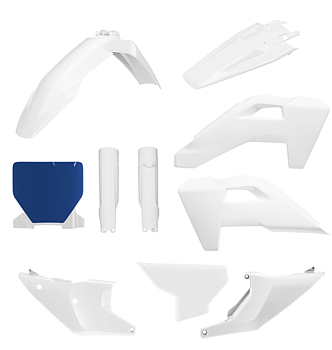 Polisport plastkit inkl gaffelbensskydd Husqvarna, TC/FC 2025- OEM 2026