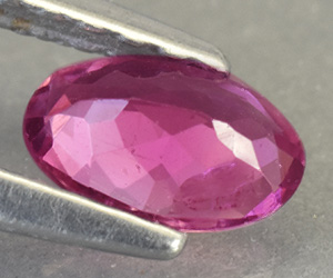Fantastiskt vacker oval naturlig rosa turmalin ädelsten - 3