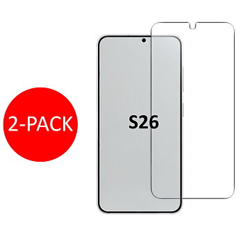 2-Pack 1SWEDEN skärmskydd för Samsung Galaxy S26 - Härdat Glas