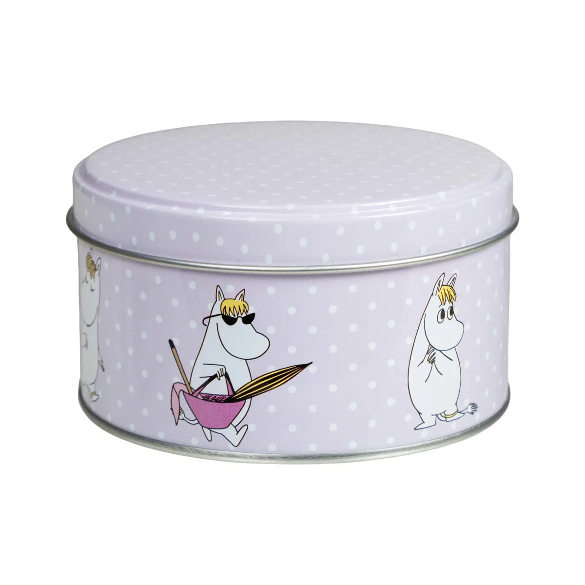 Moomin Small Round Tin - 12