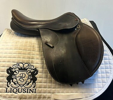 Hoppsadel Lippo Fazzino 17"
