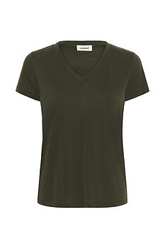 SLColumbine V-neck SS Rosin