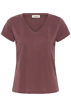 SLColumbine V-neck SS Huckleberry