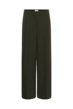 SLLilu Corinne Wide Long Pants Rosin Melange
