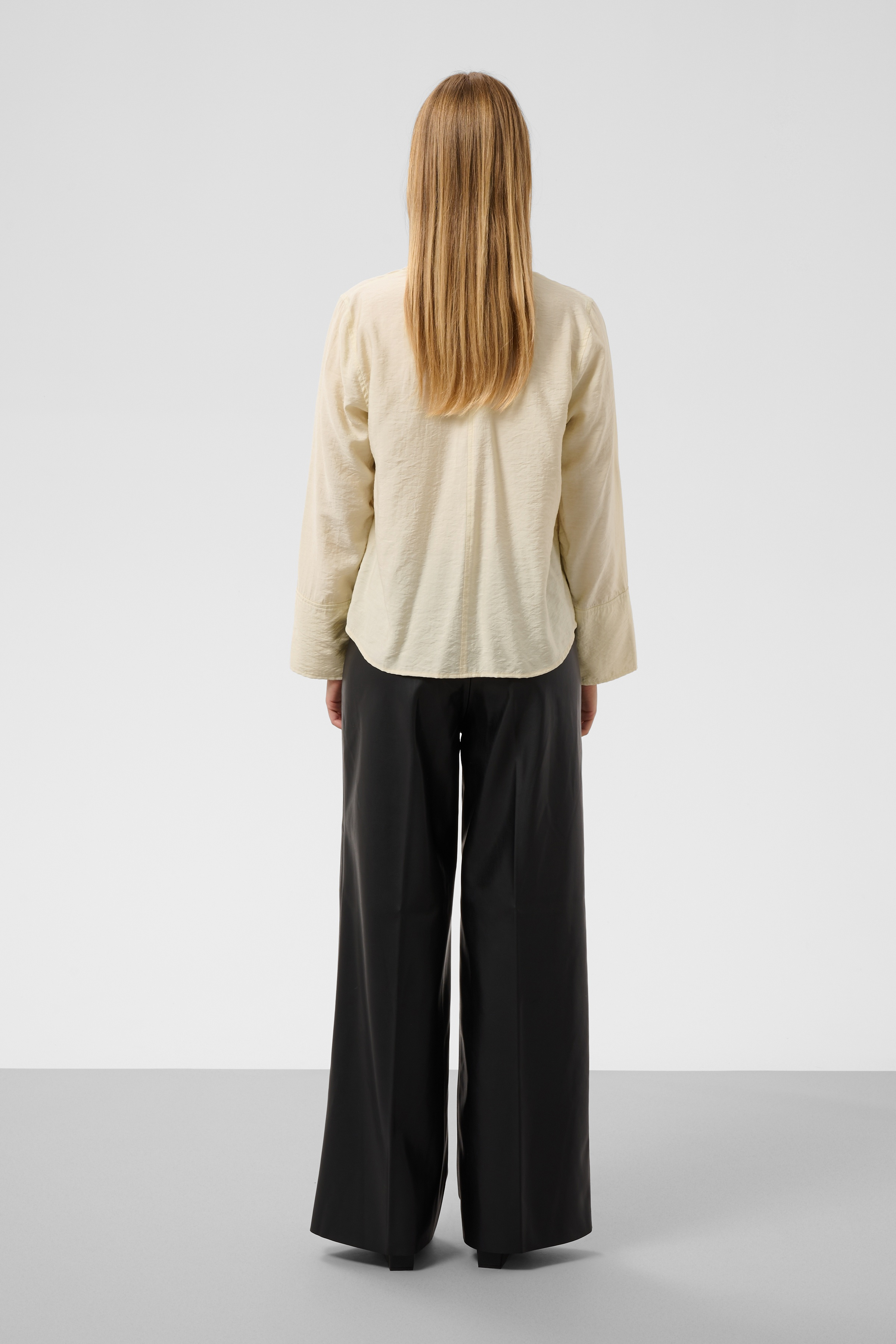 SLLeodora Merapi V-neck Blouse Pistachio Shell - 5
