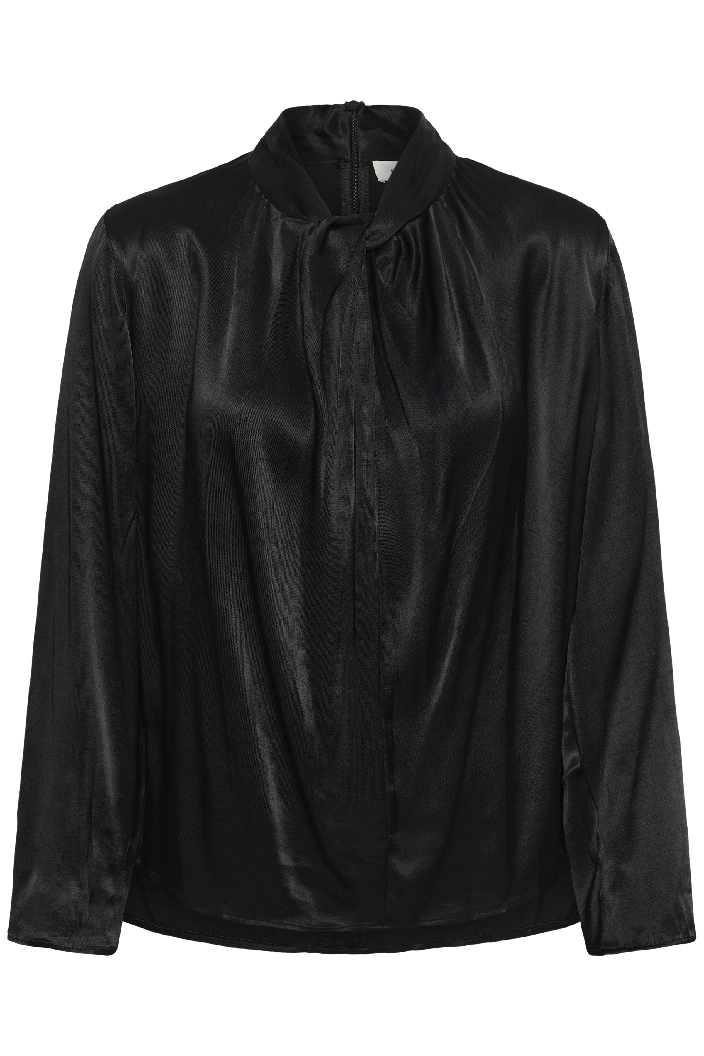 SLNadeya Blouse LS Black