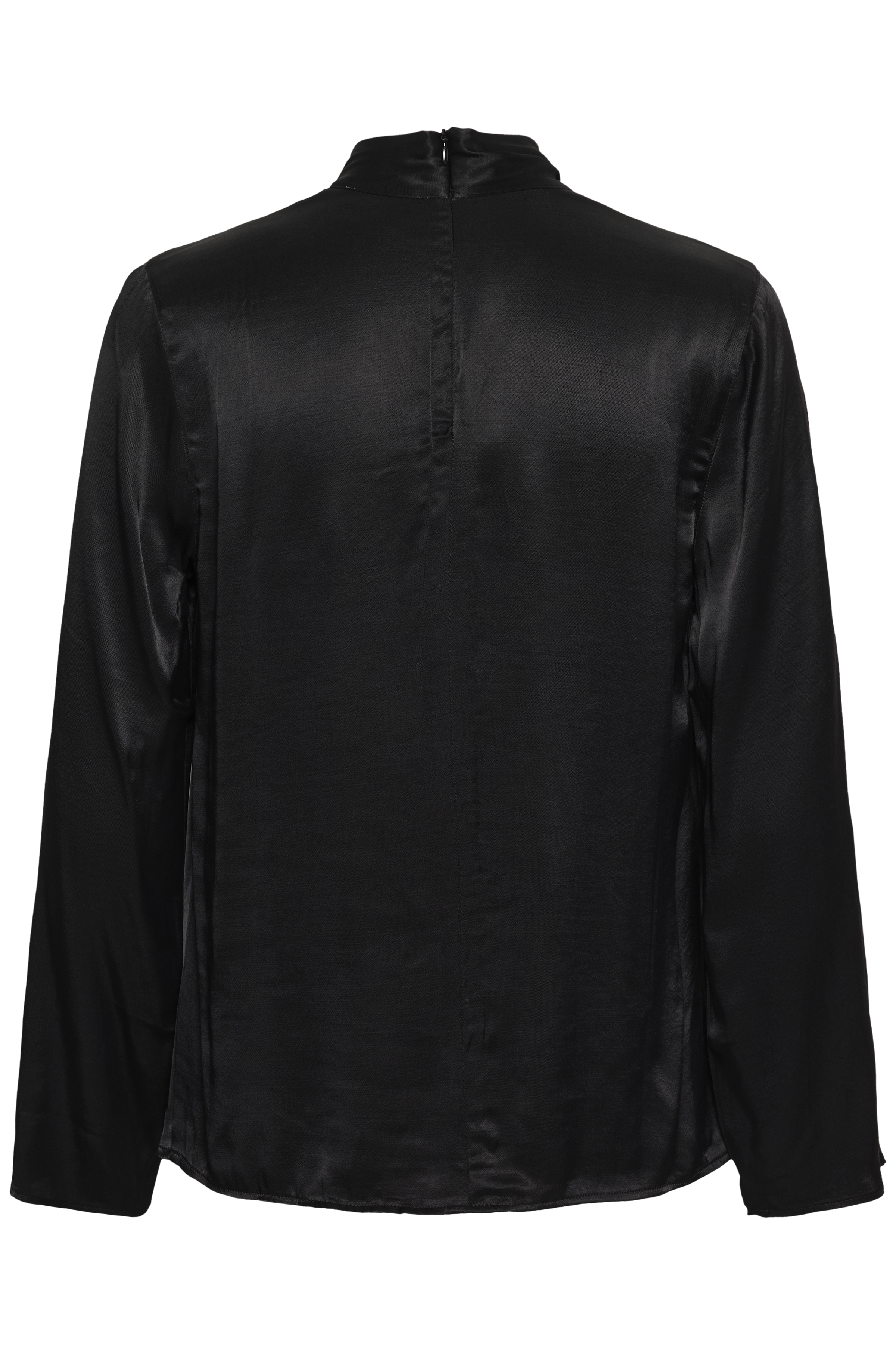 SLNadeya Blouse LS Black - 2