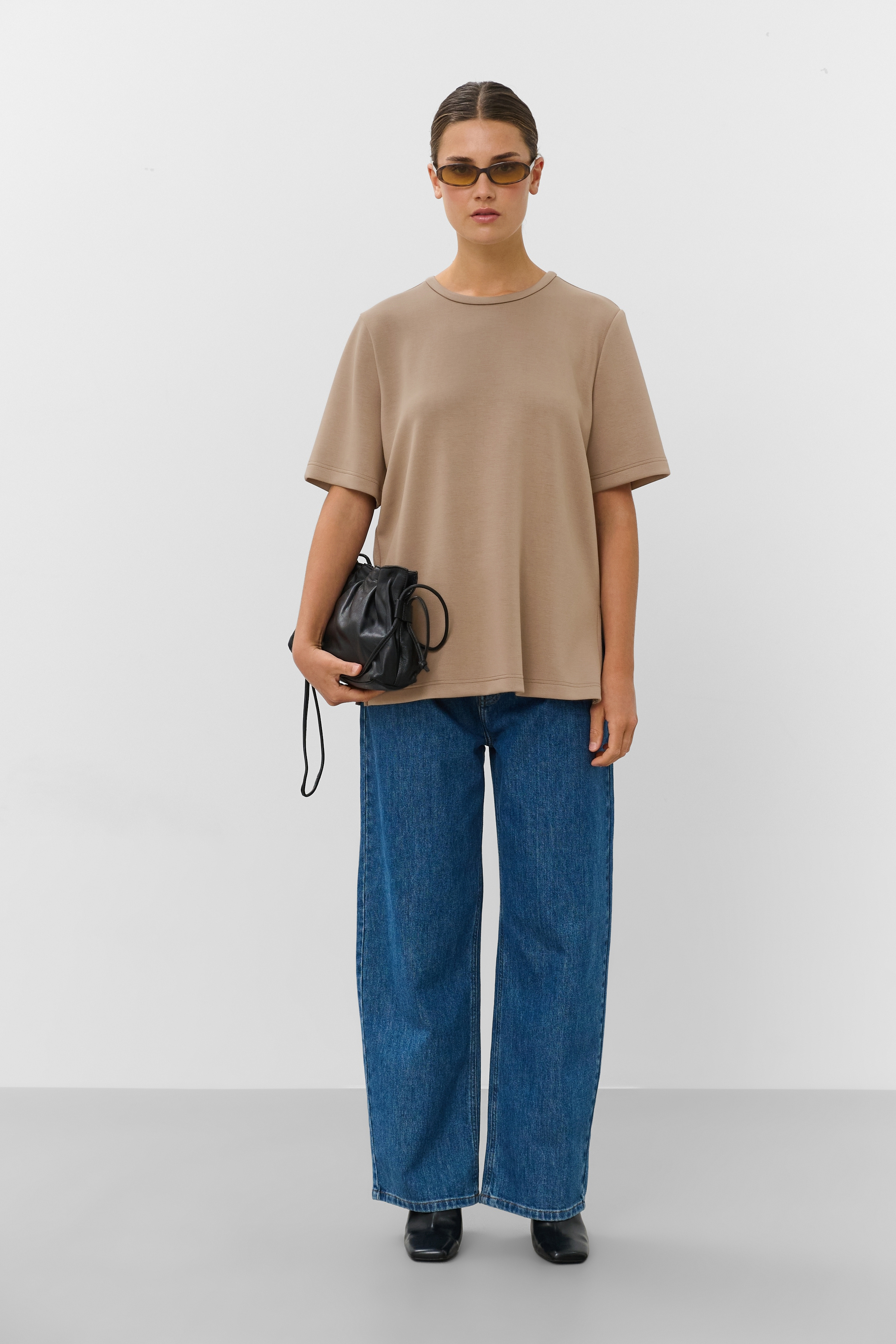 SLMarigold Mono Tee SS Walnut - 4