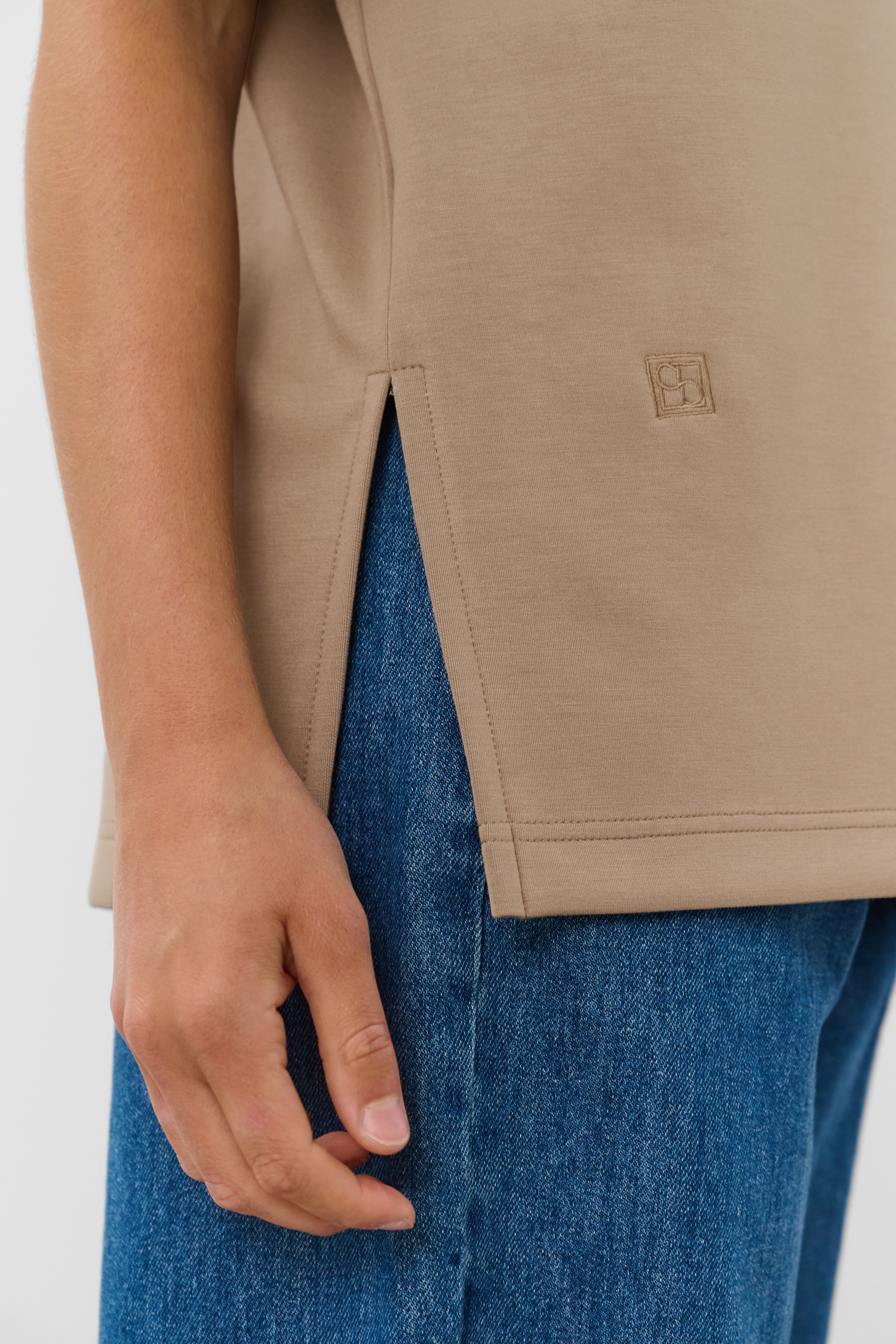 SLMarigold Mono Tee SS Walnut - 3