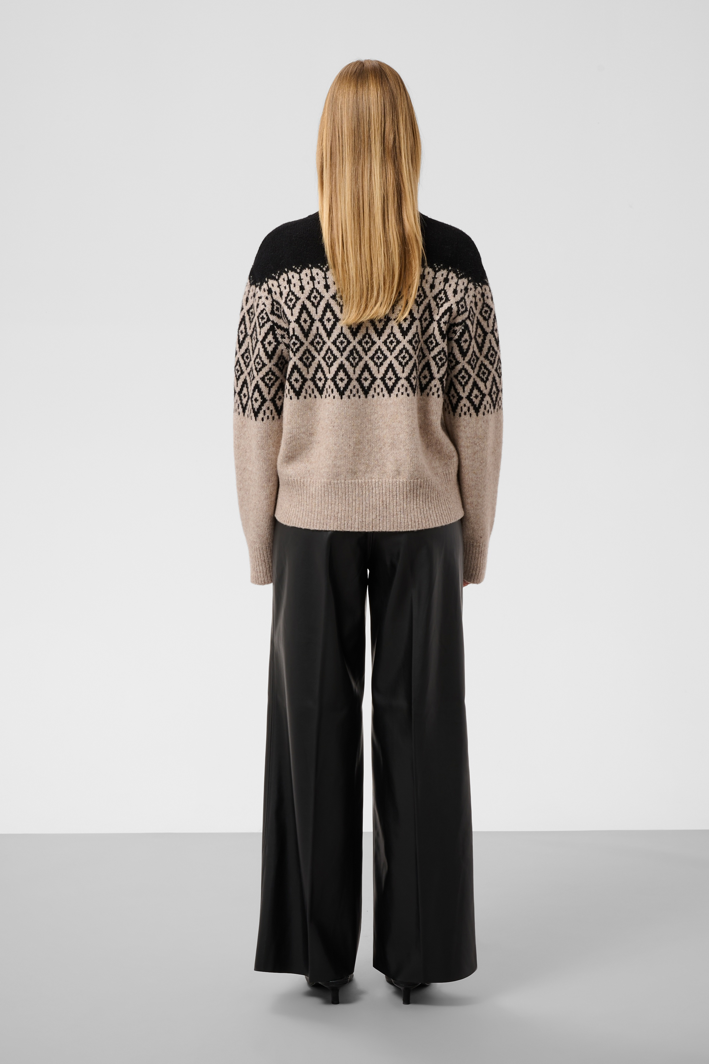 SLKaylee Wide Long Pants Black - 5