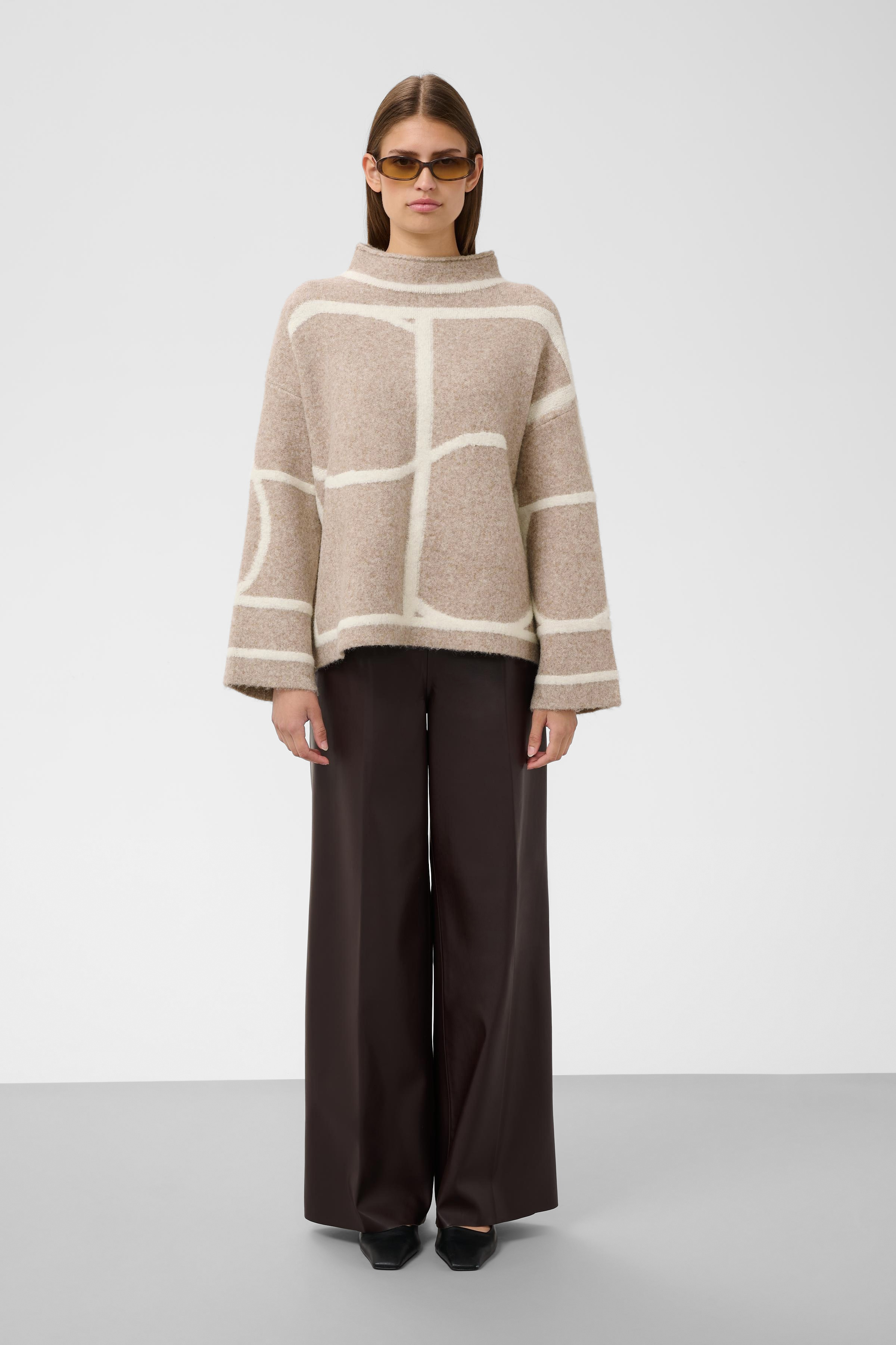 SLSorea Mono Pullover Beige Melange Monogram - 4