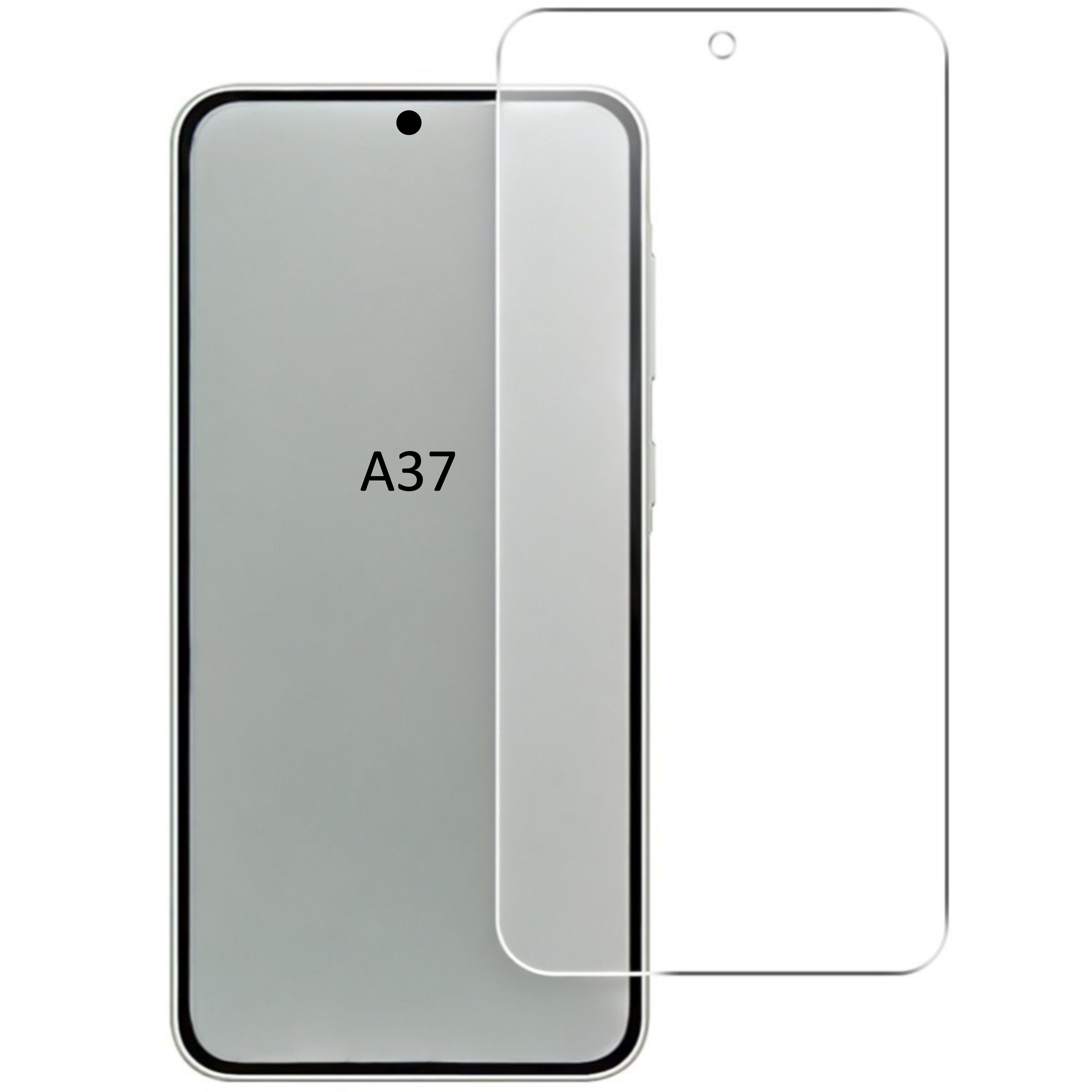 1SWEDEN skärmskydd för Samsung Galaxy A37 - Härdat Glas 1-pack