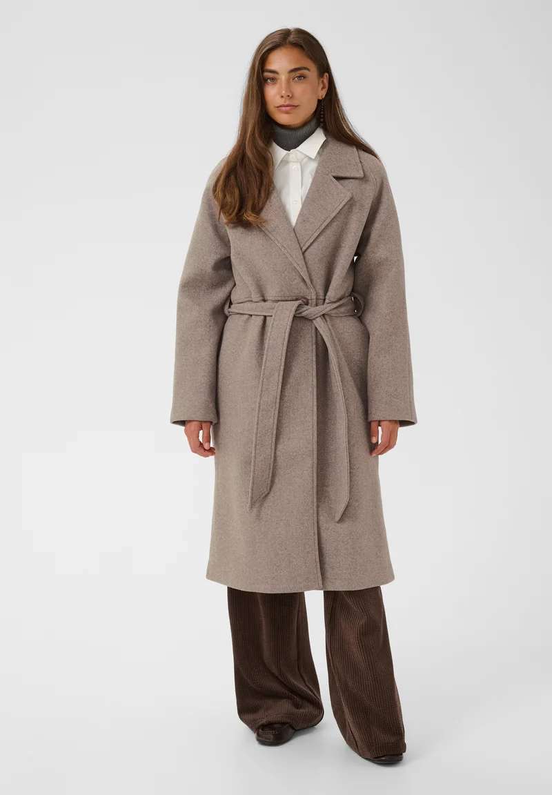 Culture Opa Palona Coat Cinder Melange