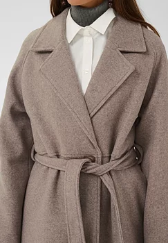 Culture Opa Palona Coat Cinder Melange