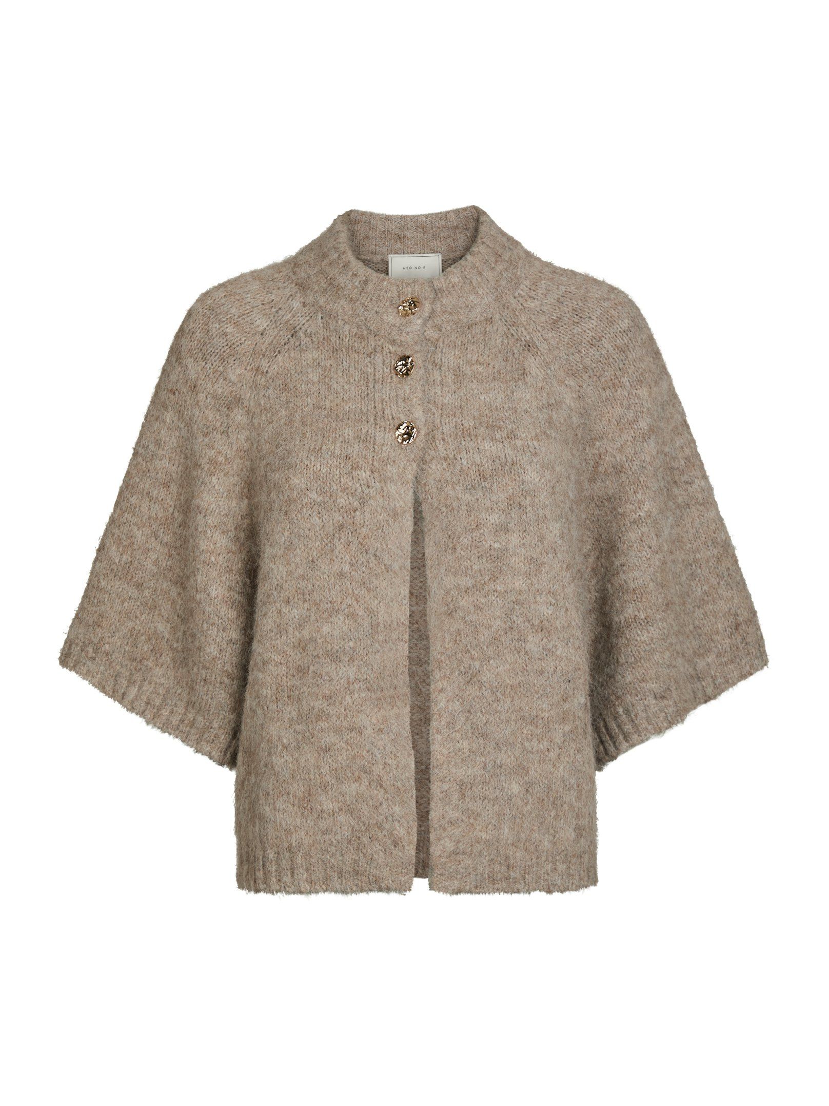 Neo Noir Benuta Fluffy Knit Gardigan BM - 2