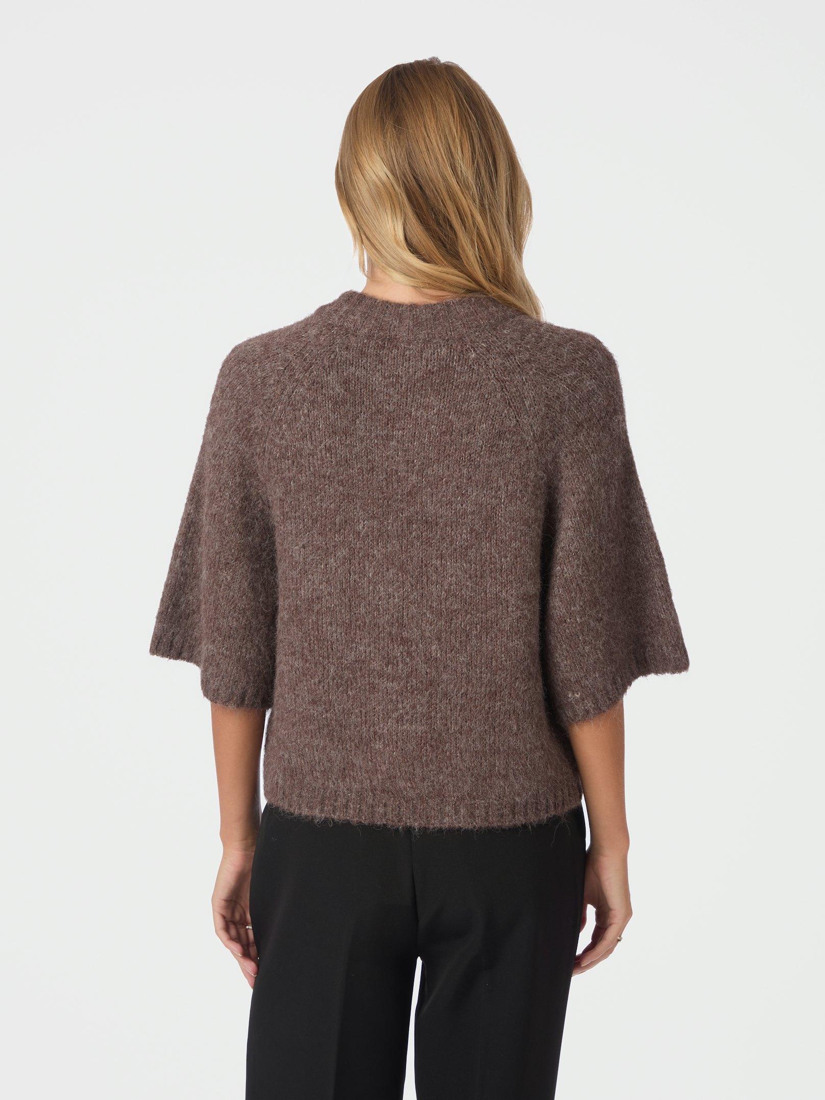 Benuta Fluffy Knit Cardigan Light Brown - 4
