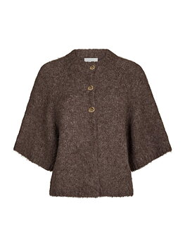Benuta Fluffy Knit Cardigan Light Brown