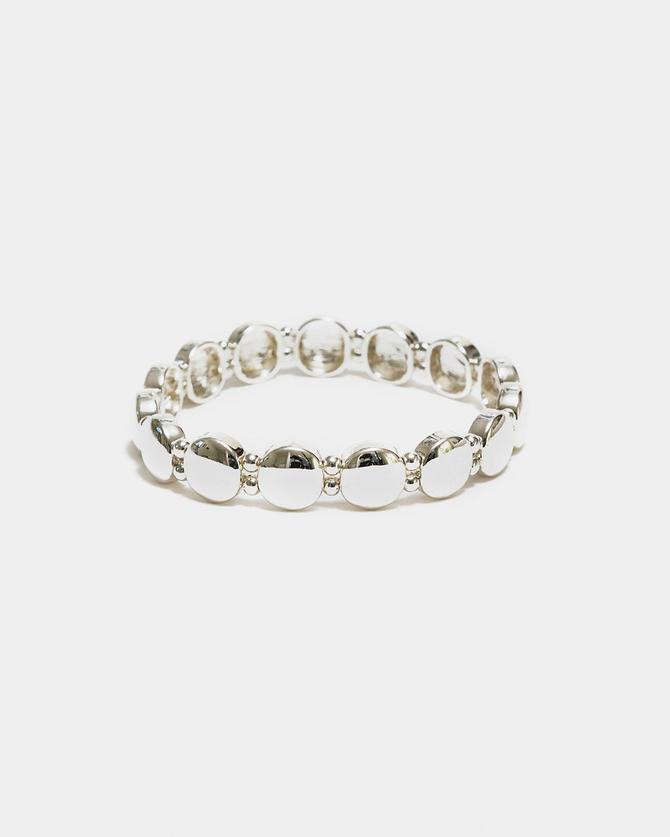 Ava Petite Elastic Bracelet Silver