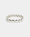 Ava Petite Elastic Bracelet Silver