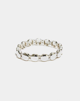 Ava Petite Elastic Bracelet Silver