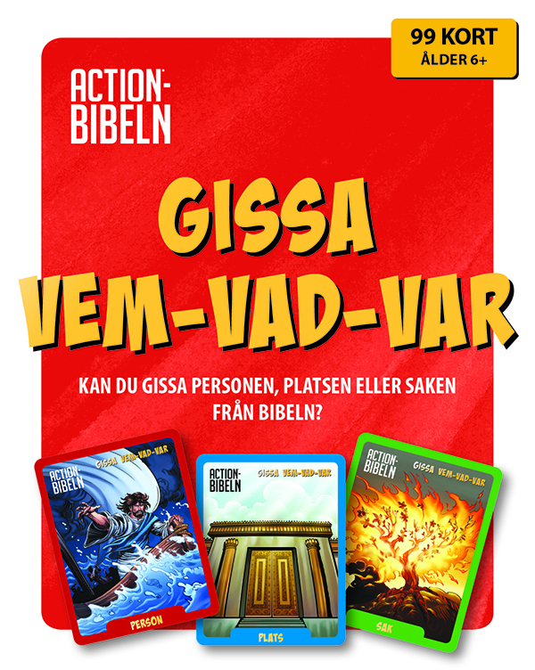 Actionbibeln - Gissa Vem-Vad-Var