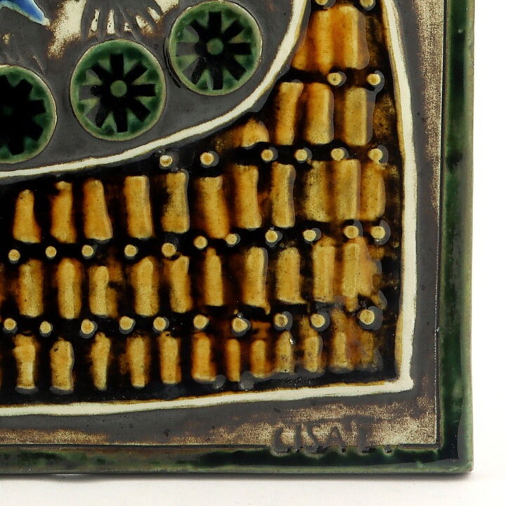 Lisa Larson (Unik 1961) Striking Ship Wall Plaque 23 cm (12)