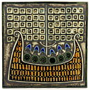 Lisa Larson (Unik 1961) Striking Ship Wall Plaque 23 cm (12)