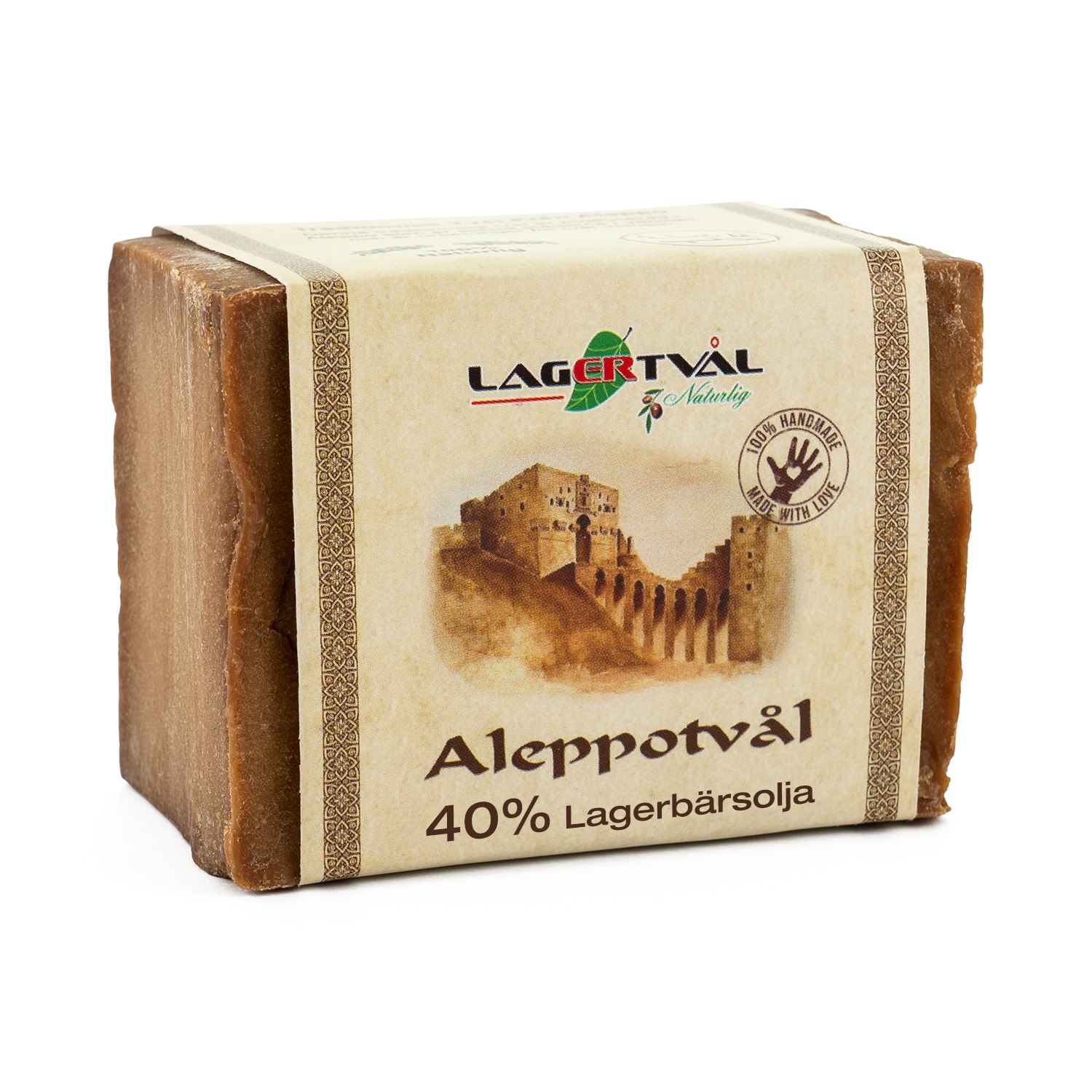 Aleppo Lagerbärstvål 40%
