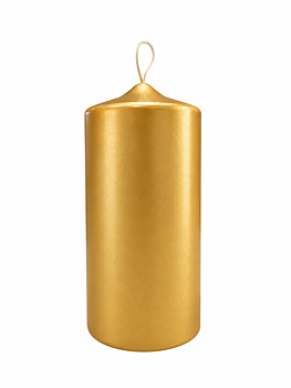 Blockljus Guld Lack 10x20