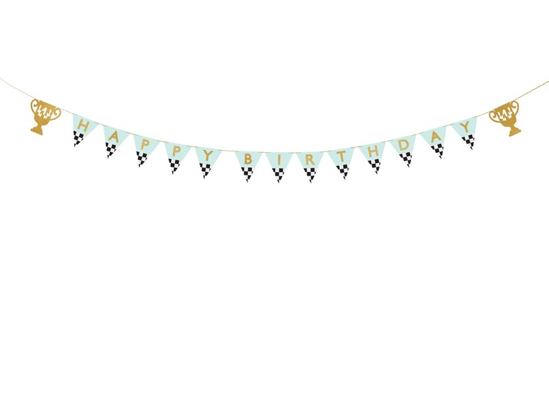 Happy Birthday girlang Racing 2,5 m till bilkalas