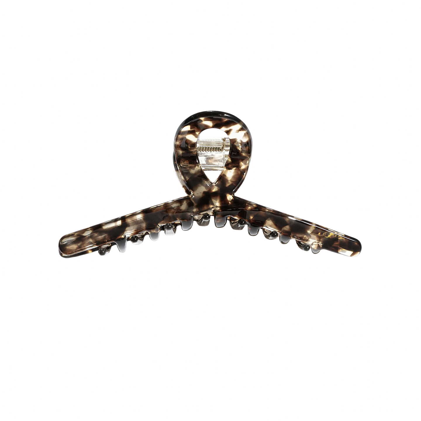 Hair claw slim espresso