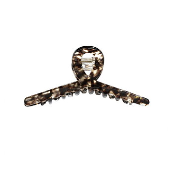Hair claw slim espresso
