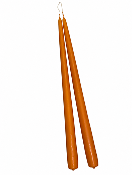 Antikljus Apelsin Matt 45 cm Parljus