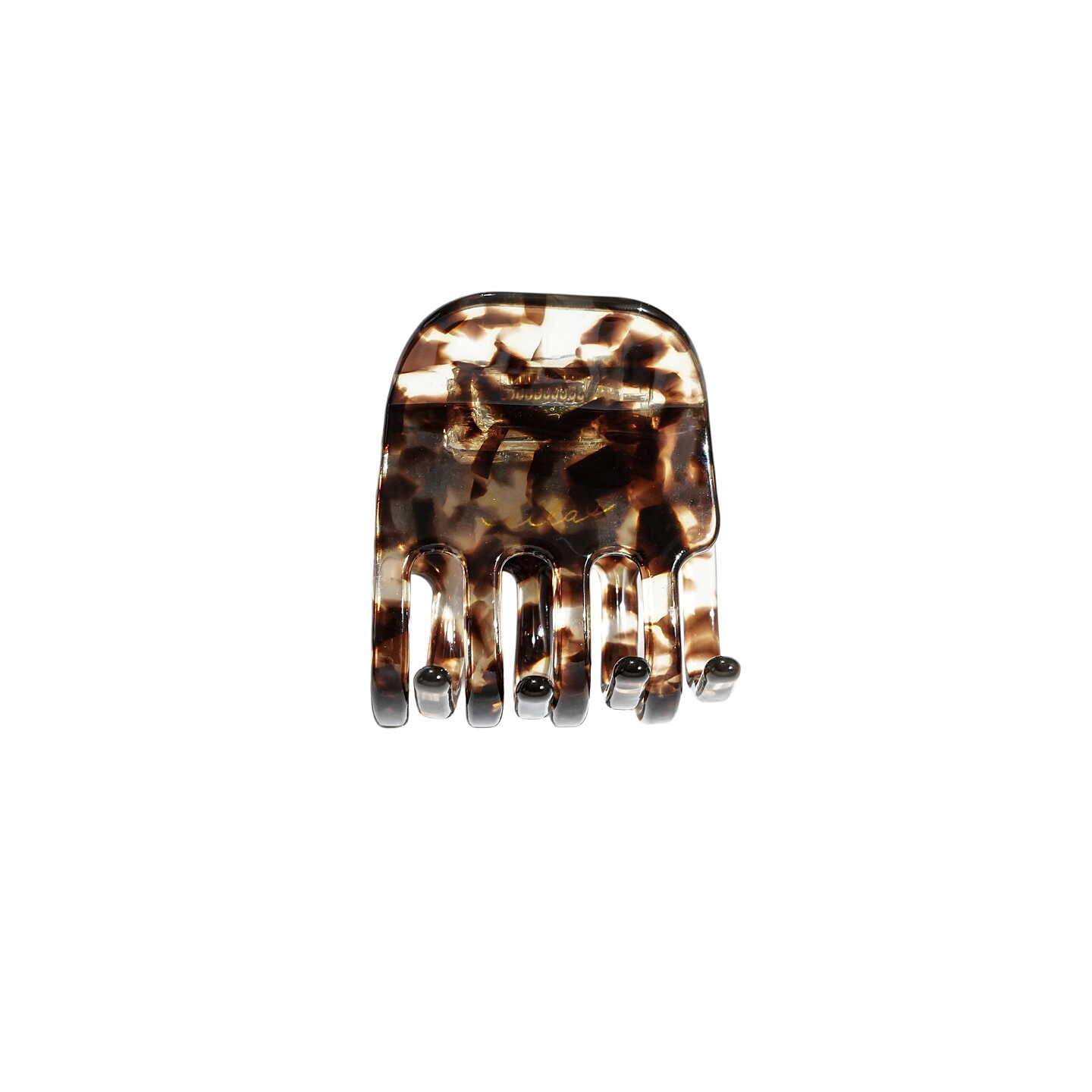 Hair claw mini espresso