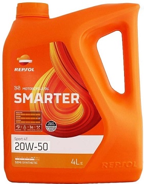 20W-50 Repsol Semi Synthetic 1 Liter & 4 Liter - 3