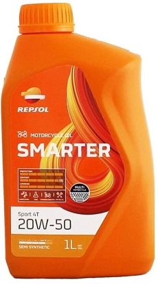 20W-50 Repsol Semi Synthetic 1 Liter & 4 Liter - 2