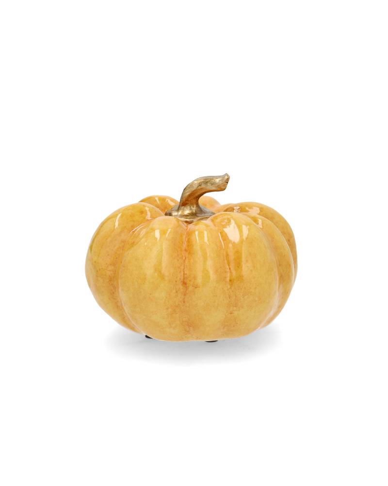 Dekorationspumpa Gul 12 cm – A Lot Decoration