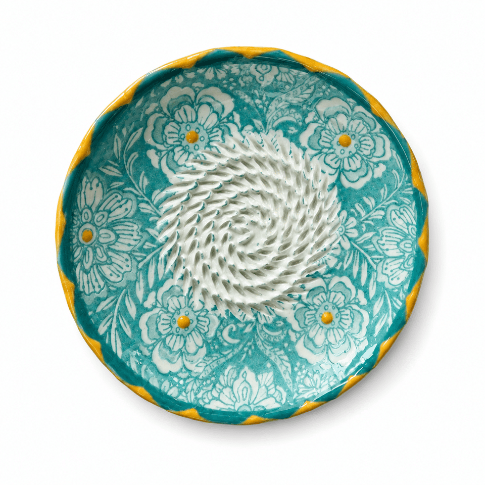 Grater plate aqua
