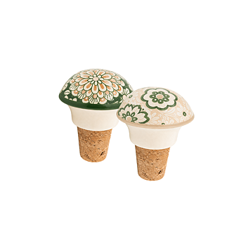 Wine stopper beige