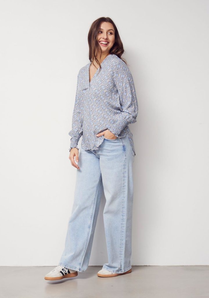 Cara Printed Blouse - Isay - 3