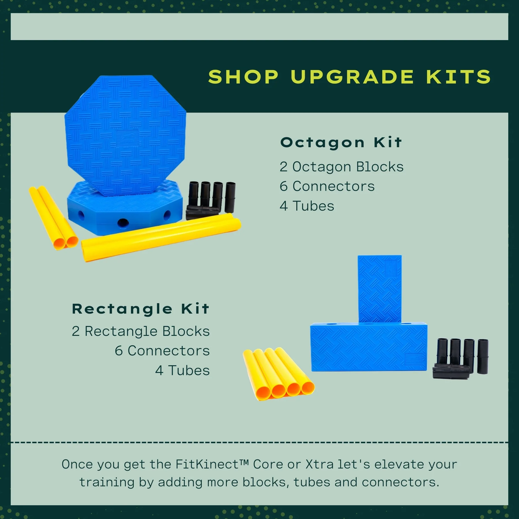 FitPAWS –  FitKinect Rectangles Upgrade Kit - 3