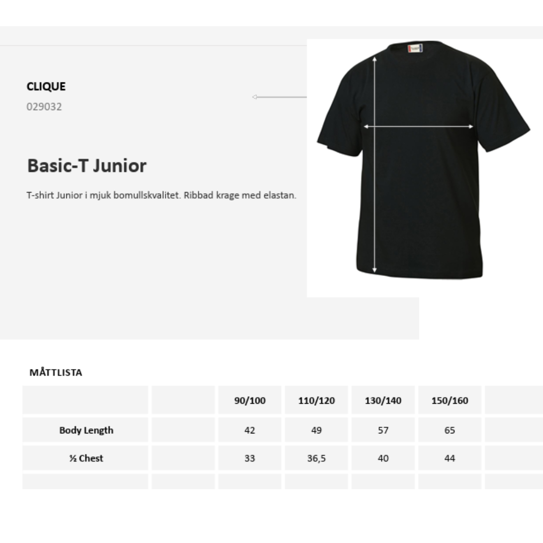  Basic-T Junior, Stockholm STAR i många olika färger - 3