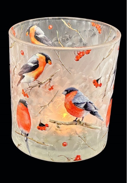 Lantern Bullfinch - Medium - 9x10 cm - 3