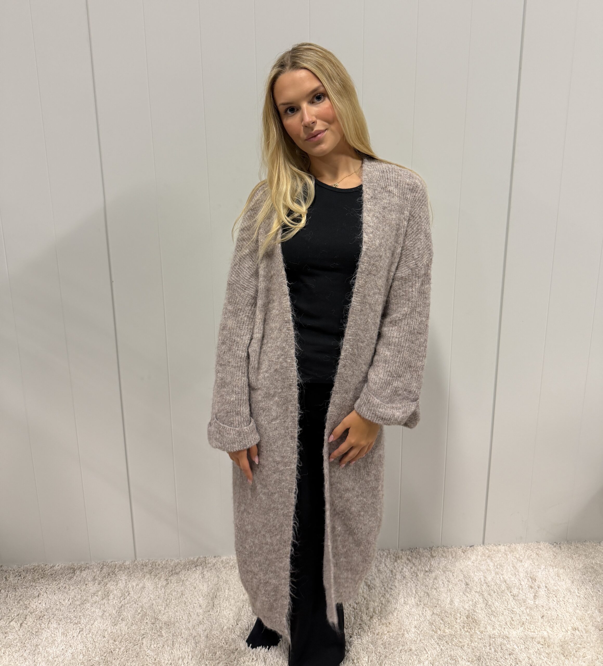 Lova cardigan havre one size