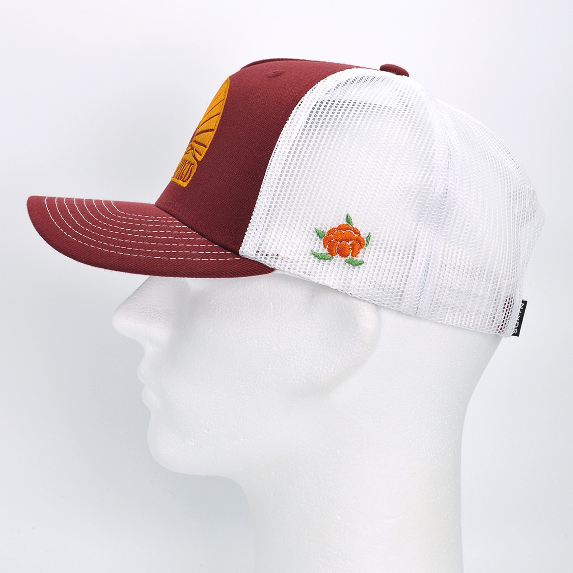 SQRTN - Nordan Emblem Trucker Cap Burgundy - 2