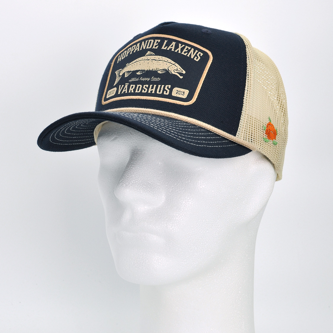 SQRTN - Hoppande Laxen Trucker Cap Navy