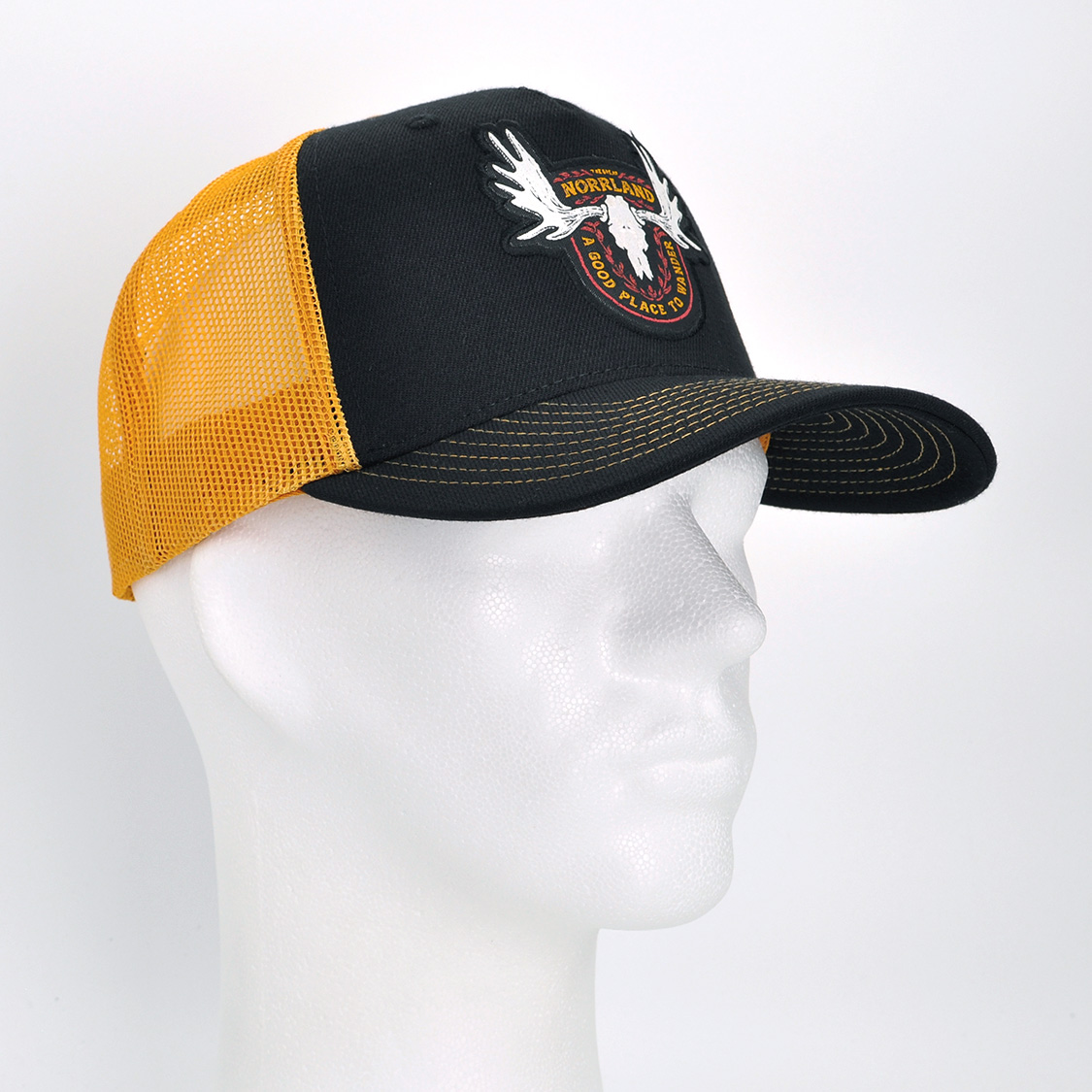 SQRTN - Wander Trucker Cap Black - 4
