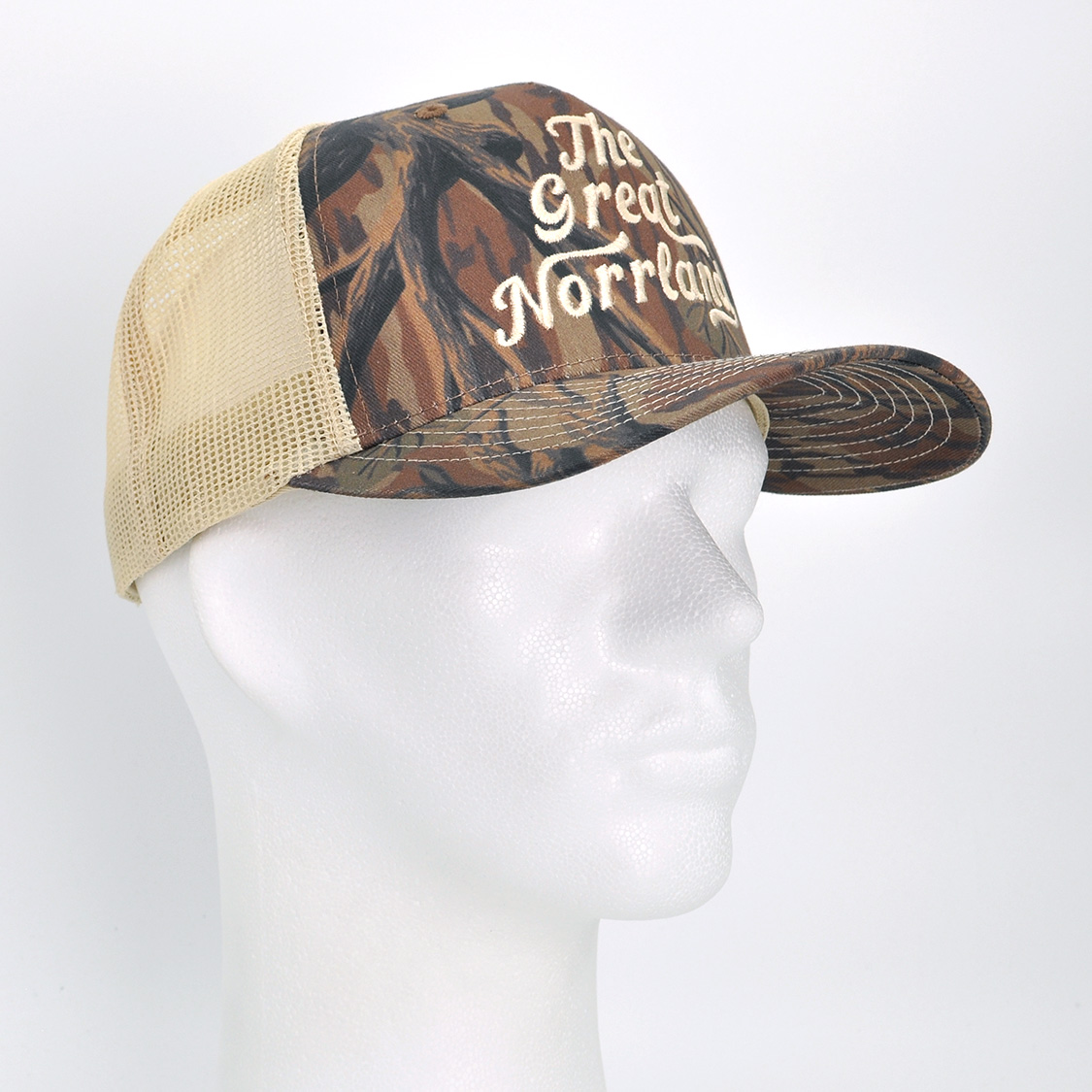 SQRTN - Wordmark Trucker Cap Real Tree - 4
